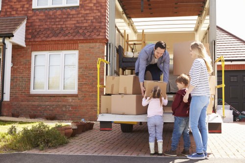 Professional removalists assisting with a home move in South Kensington
