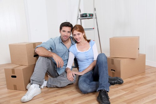 Organized packing for a home move